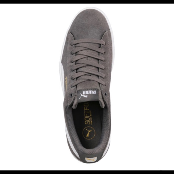 Women Grey Suede Pumas shoes - Picture 2 of 6